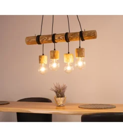 Lampadario "trabo" sospeso, 90x12x140 cm