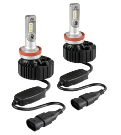 Lampade led per auto 9-32v halo led serie 4 fit-master - (h8-h9-h11-h16) - 25w - pgj19-x - 2 pz  - scatola  57800