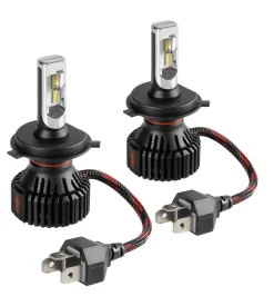 Lampade led per auto 9-32v halo led serie 6 standard - (h4) - 30w - p43t - 2 pz  - scatola  57784