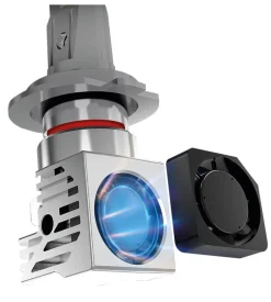 Lampade led per auto 9-32v halo led serie 8 halo killer - (h4) - 25w - p43t - 2 pz  - scatola  57770