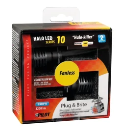 Lampade led per auto 9-32v halo led serie 10 halo killer - (h7) - 20w - px26d - 2 pz  - scatola  57731