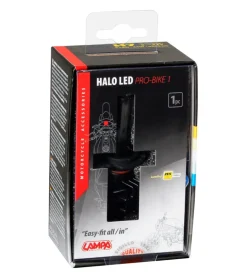 Lampade led per moto 9-32v halo led pro-bike 1 - (h7) - 25w - px26d - 1 pz  - scatola  57757