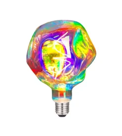 Lampadina led decorativa "alien" rainbow 210 lm, e27