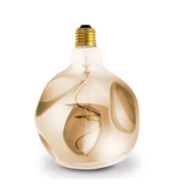 Lampadina led decorativa "alien" ambrato 180 lm, e27