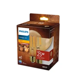 Lampadina led philips tonda 1800k, e27