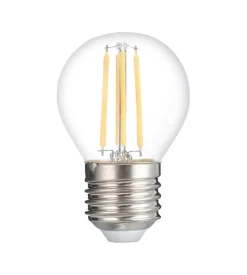 Lampadina led "sferetta" luce calda, 60w e27
