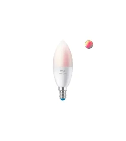 Lampadina smart philips smart led oliva c37, 470 lm