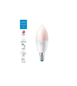Lampadina smart philips smart led oliva c37, 470 lm