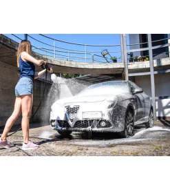 Lancia schiumogena per idropulitrici a freddo lavorwash regolabile e con serbatoio