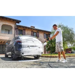 Lancia schiumogena per idropulitrici a freddo lavorwash regolabile e con serbatoio