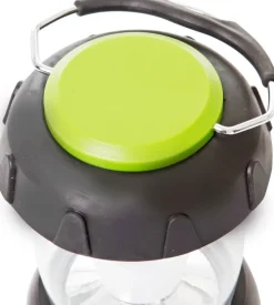 Lanterna led ricaricabile da campeggio brunner "altair" verde 200 lumen