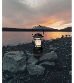 Lanterna led ricaricabile da campeggio brunner "lyss" nero 450 lumen