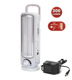 Lanterna ricaricabile led anti black out - 300 lumen