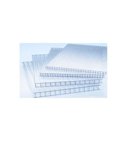 Lastra in policarbonato alveolare con spessore 10 mm 98x200 cm