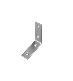 Lastrina ad angolo acciaio inox a2 - 50 x 50 x 20 spessore 2 mm.