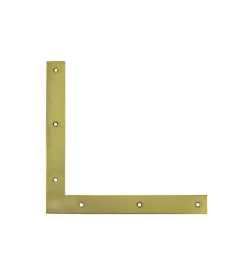 Lastrine angolari 100 x 100 mm. - zincate giallo - 1 pz.