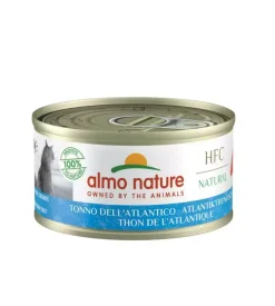 Lattina da 70 gr. tonno dell atlantico,  alimento umido per gatti.