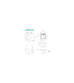 Lavatoio rovere chiaro 2 ante, 60x84x50 cm