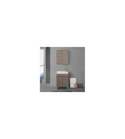 Lavatoio rovere scuro 2 ante, 60x84x50 cm