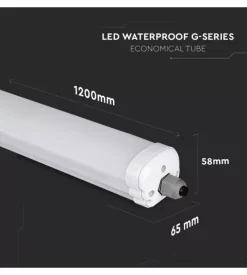 Led impermeabile 36 w 4500 k 4320 lm, 120 cm