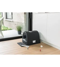 Lettiera e trasportino per gatti keter 