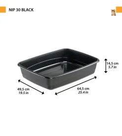 Lettiera toilette gatto aperta ferplast 