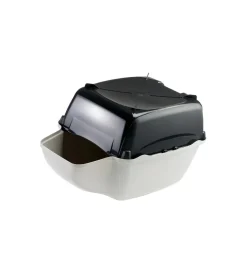Lettiera toilette gatto per esterno chiusa ferplast 