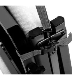 Lettino prendisole reclinabile con tettuccio brunner 