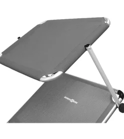 Lettino prendisole reclinabile con tettuccio brunner 