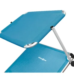 Lettino prendisole reclinabile con tettuccio brunner 