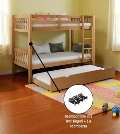 Letto a castello bellahome 