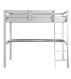 Letto a soppalco con scrivania 