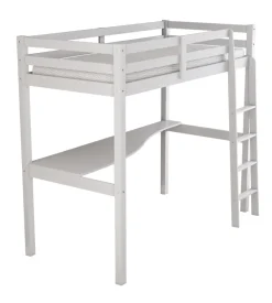 Letto a soppalco con scrivania 