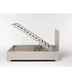 Letto matrimoniale contenitore con piedini 