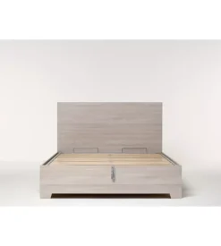 Letto matrimoniale contenitore con piedini 