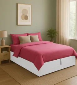 Letto matrimoniale contenitore "bed box" bianco 160x190 cm