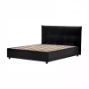 Letto matrimoniale contenitore "easy" nero 160x190 cm