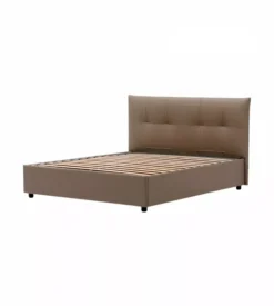 Letto matrimoniale contenitore "easy" tortora 160x190 cm