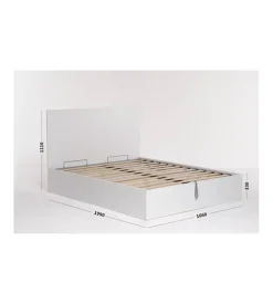 Letto matrimoniale contenitore 