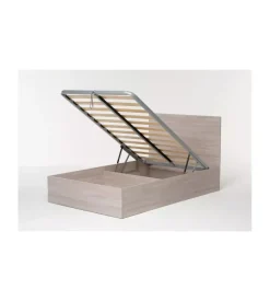 Letto piazza e mezza contenitore 