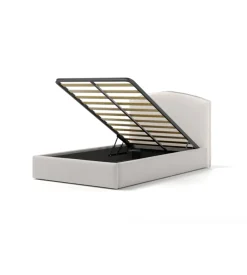 Letto piazza e mezza contenitore 