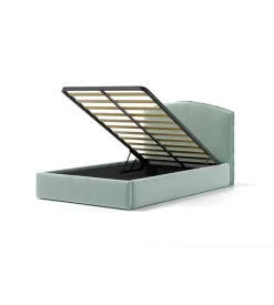 Letto piazza e mezza contenitore 