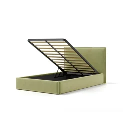 Letto piazza e mezza contenitore 