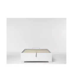 Letto piazza e mezza contenitore con piedini 