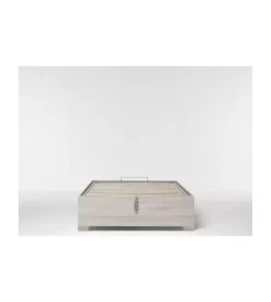 Letto piazza e mezza contenitore con piedini 