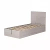 Letto singolo contenitore "hi box" olmo naturale 90x190 cm