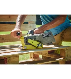 Levigatrice a nastro a batteria ryobi 