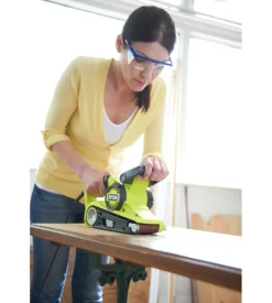 Levigatrice a nastro elettrico ryobi "ebs800" 800 w