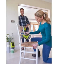 Levigatrice orbitale palmare a batteria ryobi 