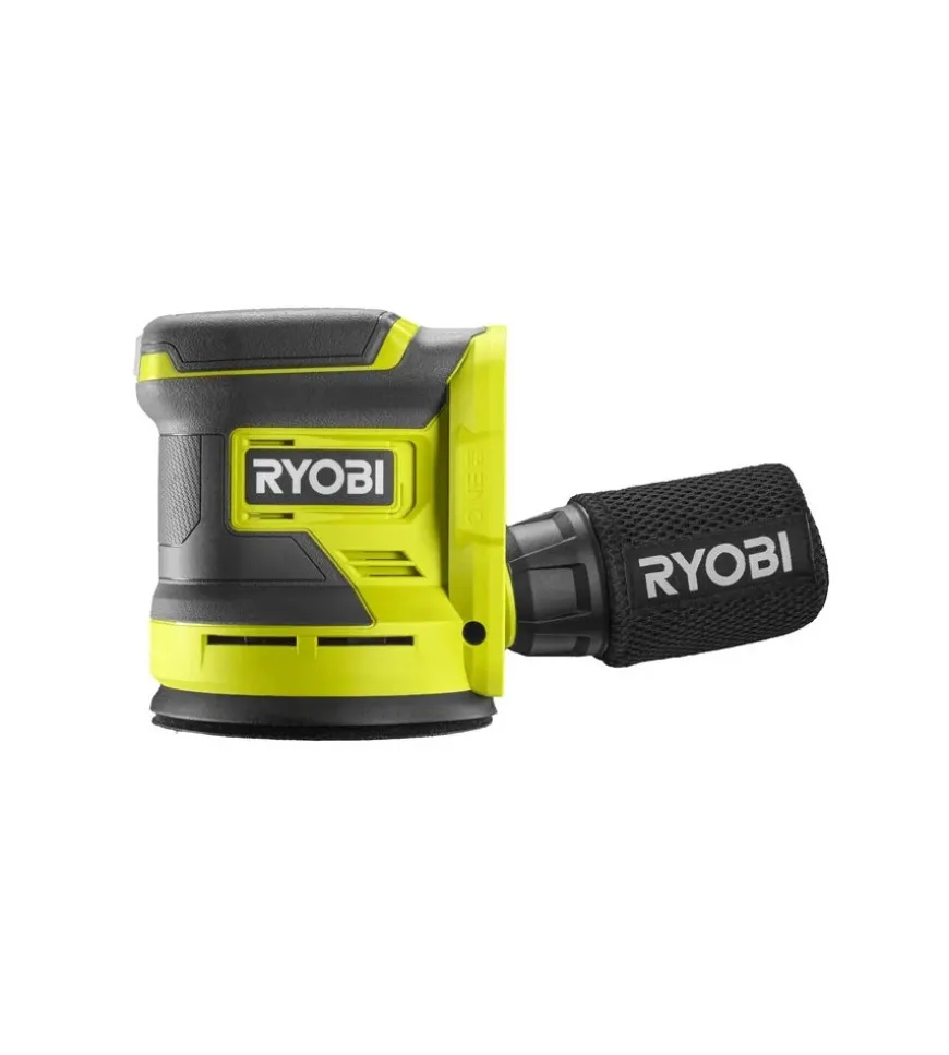 Levigatrice rotorbitale a batteria ryobi "r18ros-0" 18v, solo corpo macchina